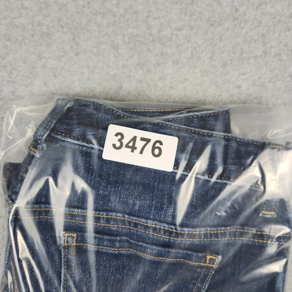 Old Navy Denim Shorts Girls 14 Blue Cotton Stretch Dark Wash 5-Pocket Casual